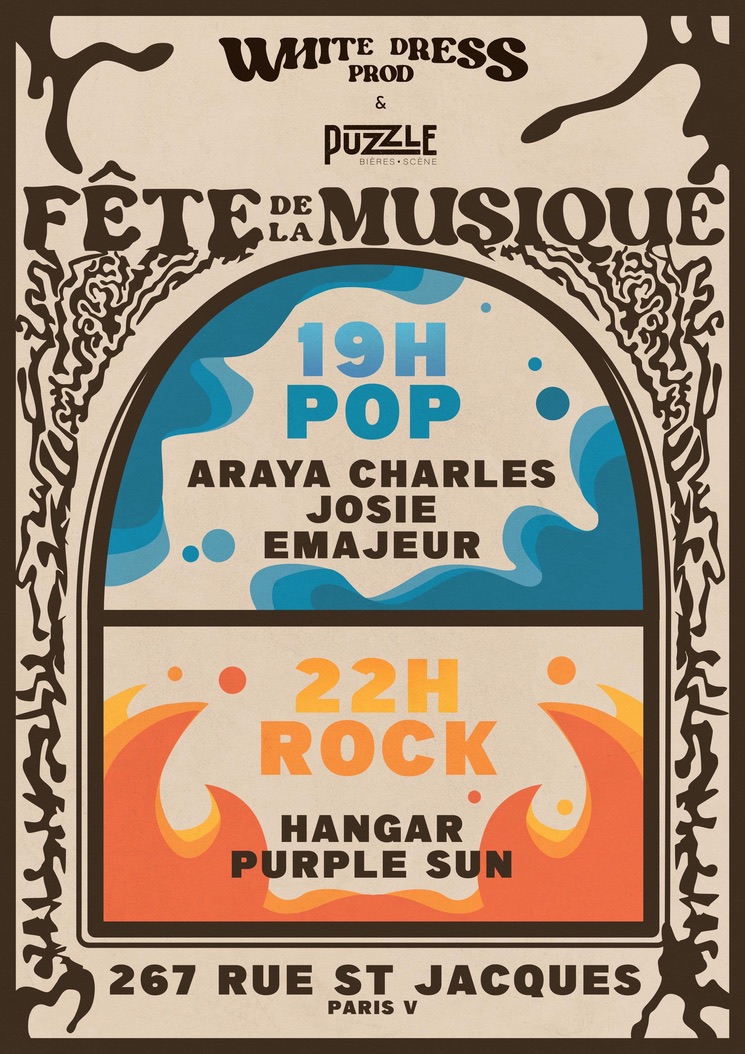 Live @ Puzzle Bar, Paris by HANGAR